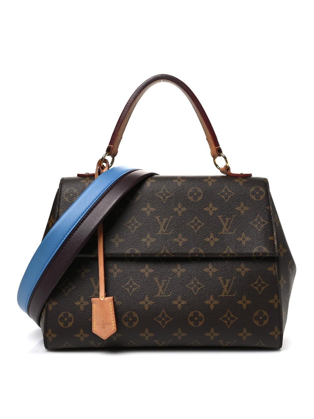 Louis Vuitton Cluny Mm Blue Glacial #281217L14B - Picture 1 of 10